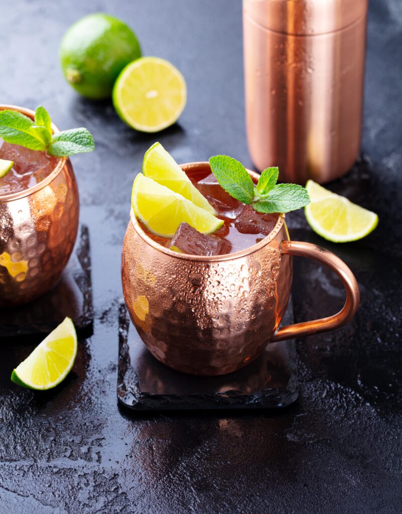 &T száraz január - Moscow Mule Mocktail