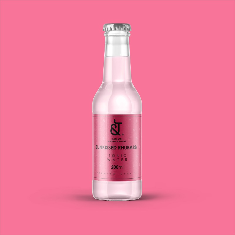 &T Sunkissed Rhubarb Tonic Water